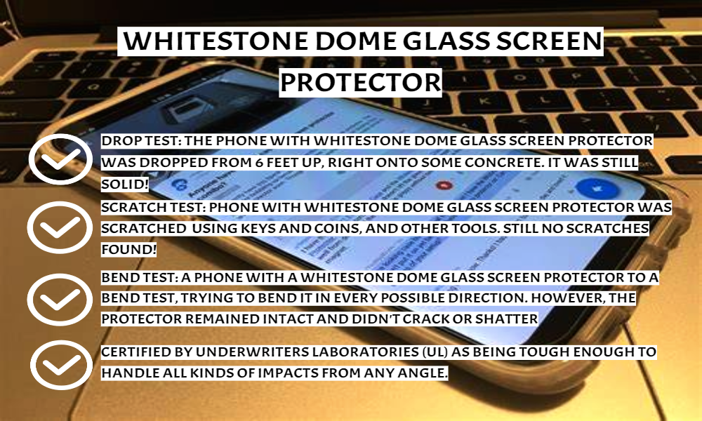 Apple iPhone 12 & 12 Pro Screen Protector Tempered Glass – Whitestonedome