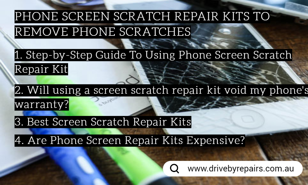 Phone Screen Repair Kits To Remove Phone Screen Scratches
