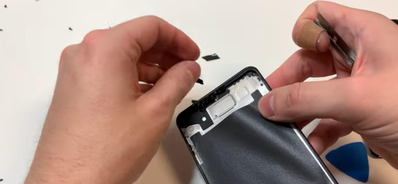 Step 20: Clear away debris and clean the device
